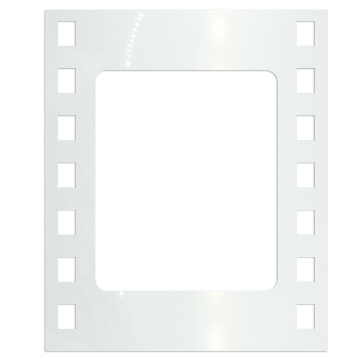 Custom-Bigs 2" & 5" - FRAME FILM White