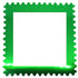 Custom-Bigs 2" & 5" - FRAME STAMP Green