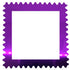 Custom-Bigs 2" & 5" - FRAME STAMP Purple