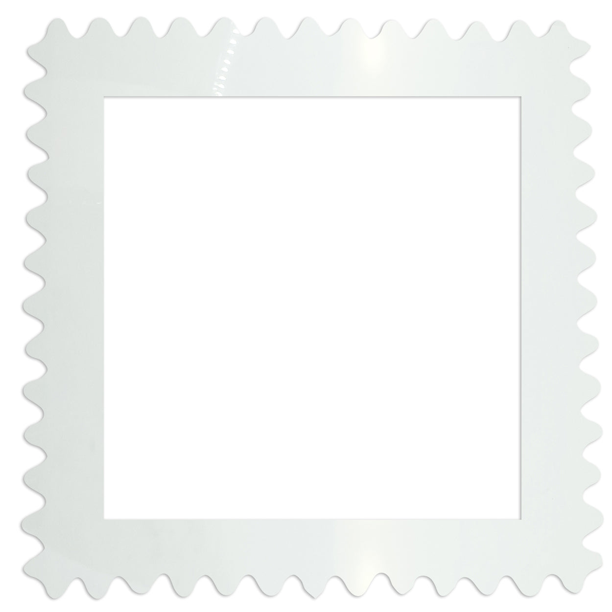 Custom-Bigs 2" & 5" - FRAME STAMP White