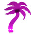 Custom-Bigs 2" & 5" - PALM TREE TAHITI Fuchsia