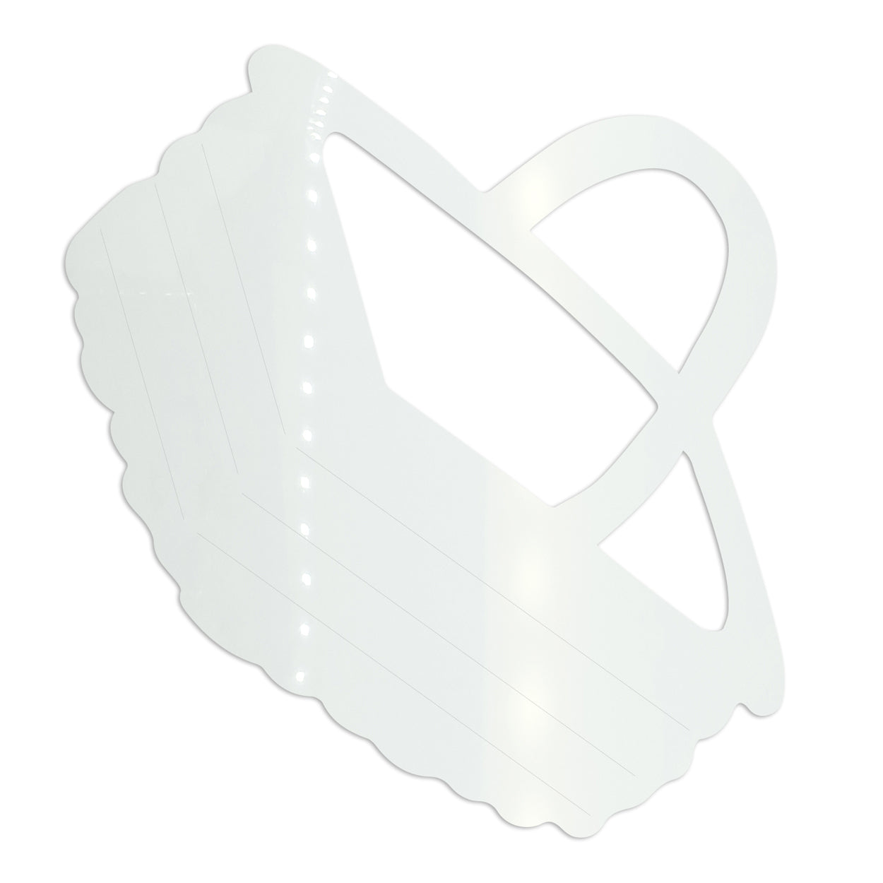 Custom-Bigs 2" & 5" - PICNIC BASKET White