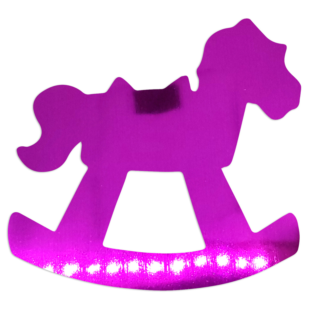 Custom-Bigs 2" & 5" - ROCKING HORSE Fuchsia