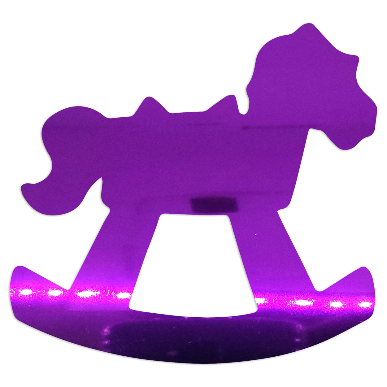 Custom-Bigs 2" & 5" - ROCKING HORSE Purple