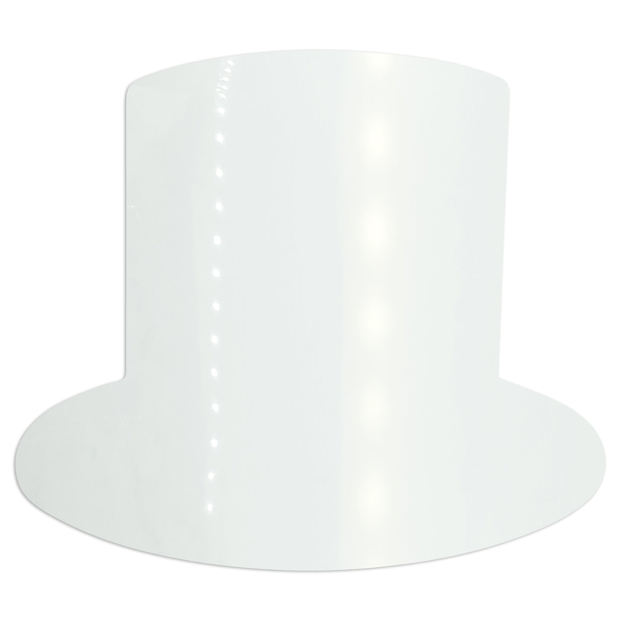 Custom-Bigs 2" & 5" - TOP HAT White