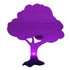 Custom-Bigs 2" & 5" - TREE Purple