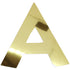 Custom-Bigs 2" & 5" - LETTER A Gold