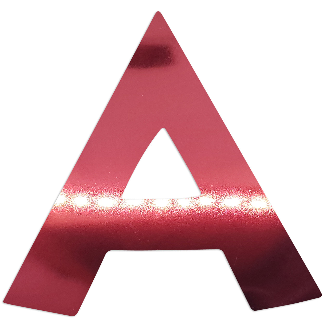 Custom-Bigs 2" & 5" - LETTER A Red