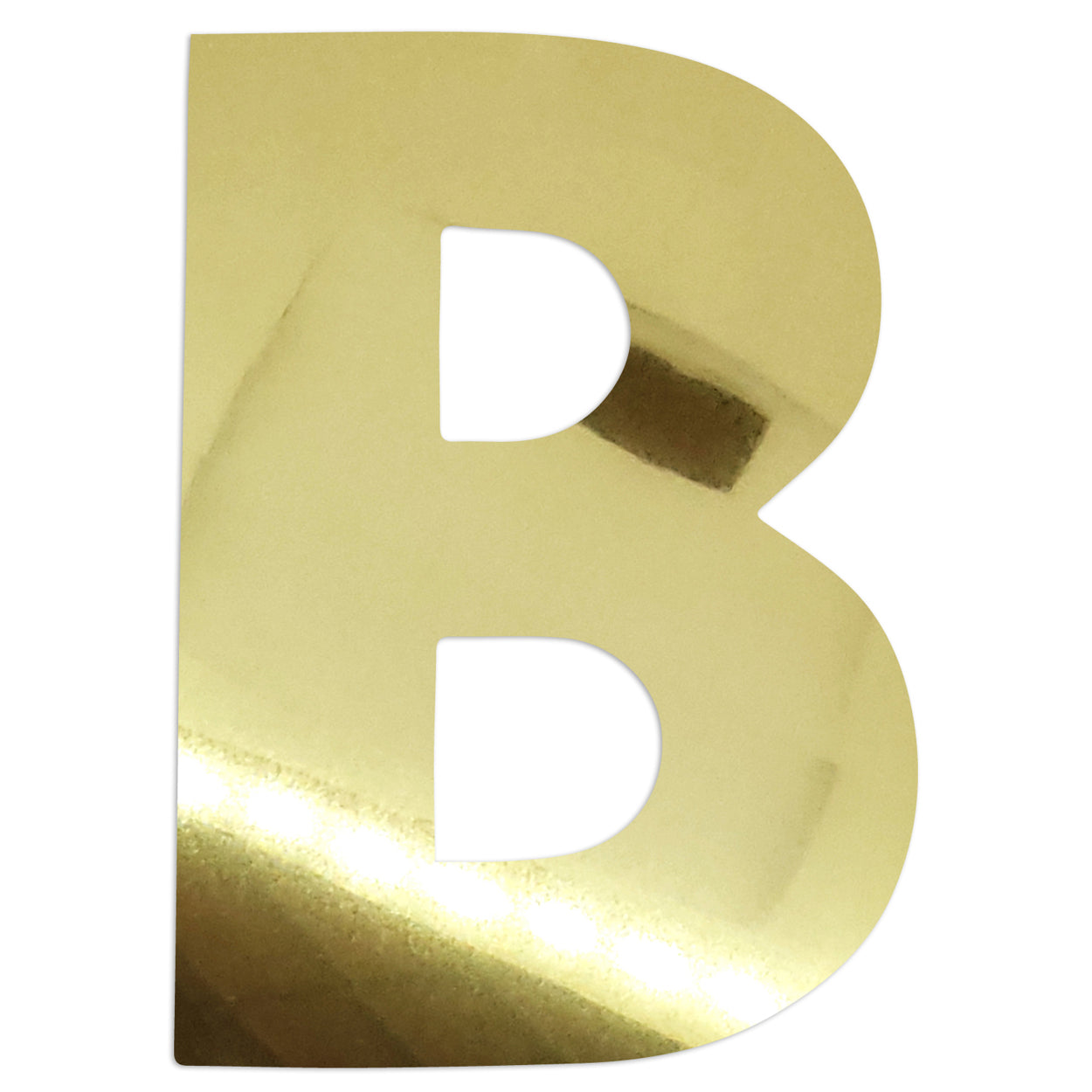 Custom-Bigs 2" & 5" - LETTER B Gold