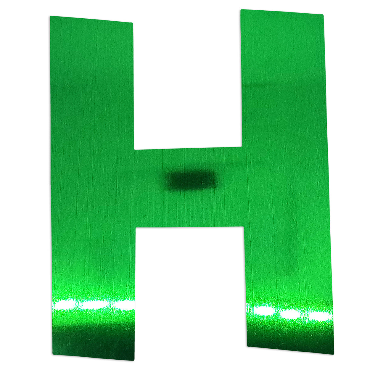 Custom-Bigs 2" & 5" - LETTER H Green