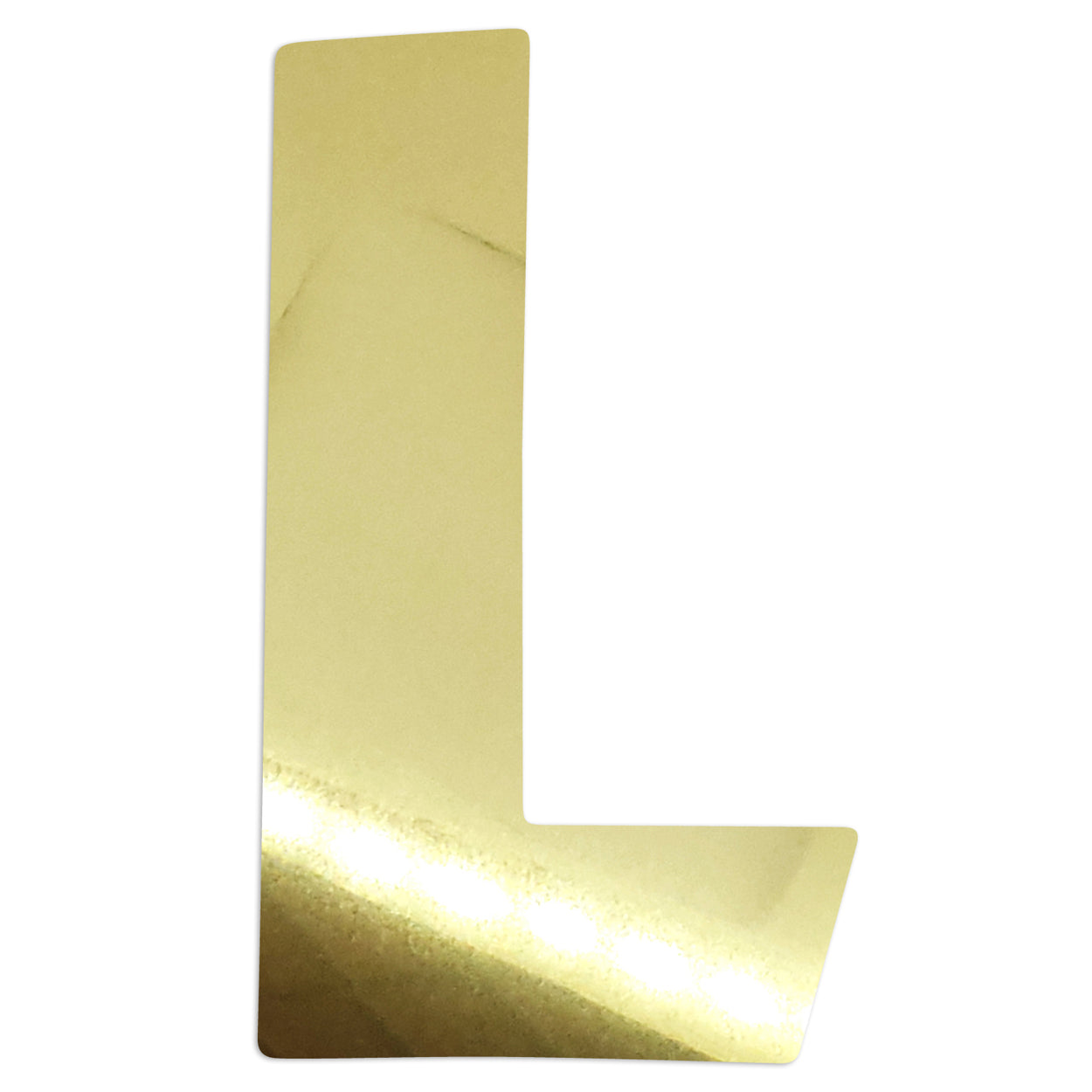 Custom-Bigs 2" & 5" - LETTER L Gold