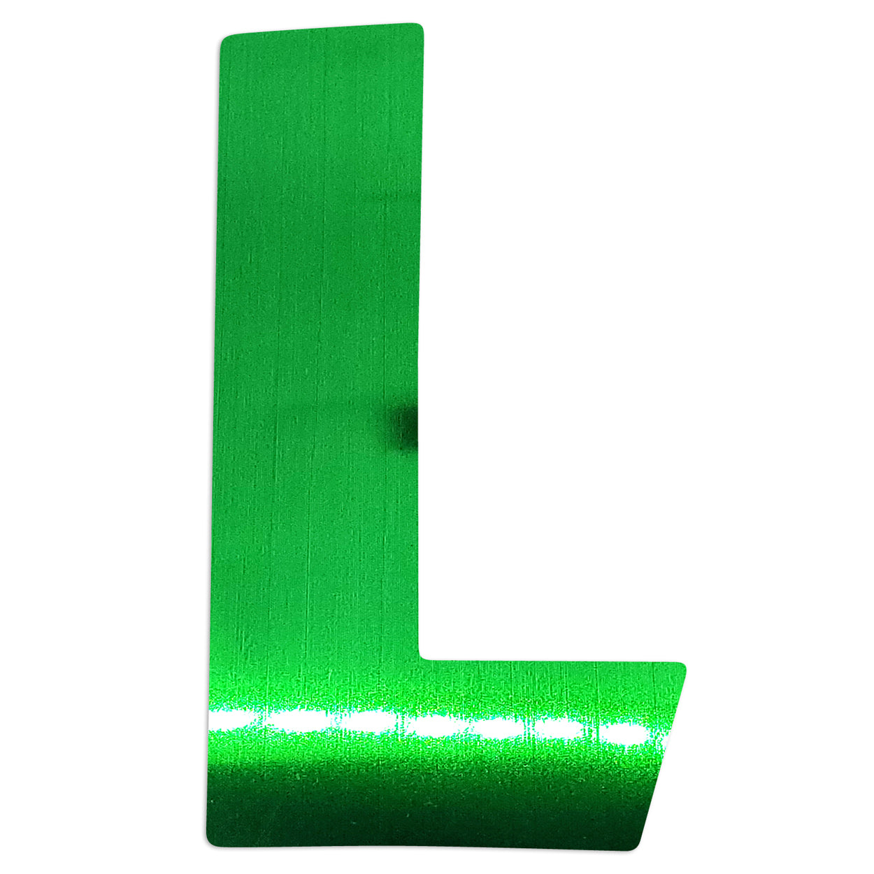 Custom-Bigs 2" & 5" - LETTER L Green