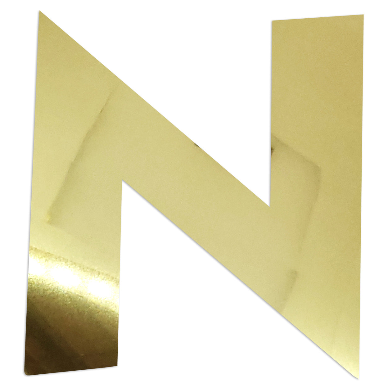 Custom-Bigs 2" & 5" - LETTER N Gold