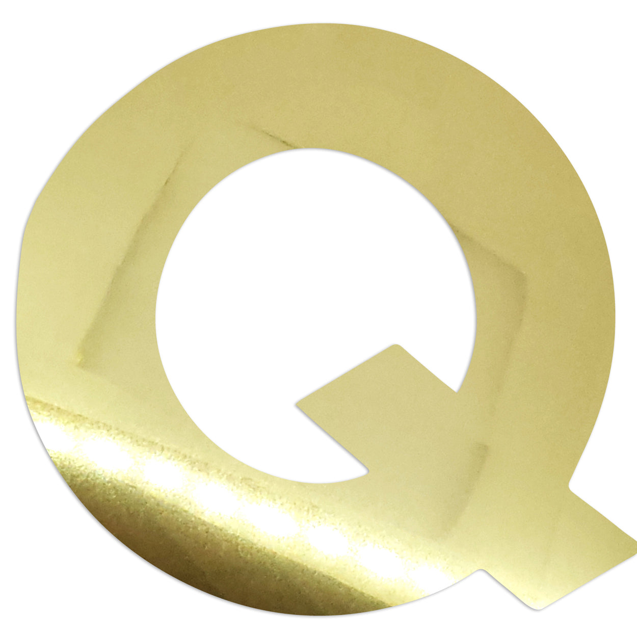 Custom-Bigs 2" & 5" - LETTER Q Gold