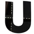 Custom-Bigs 2" & 5" - LETTER U Black