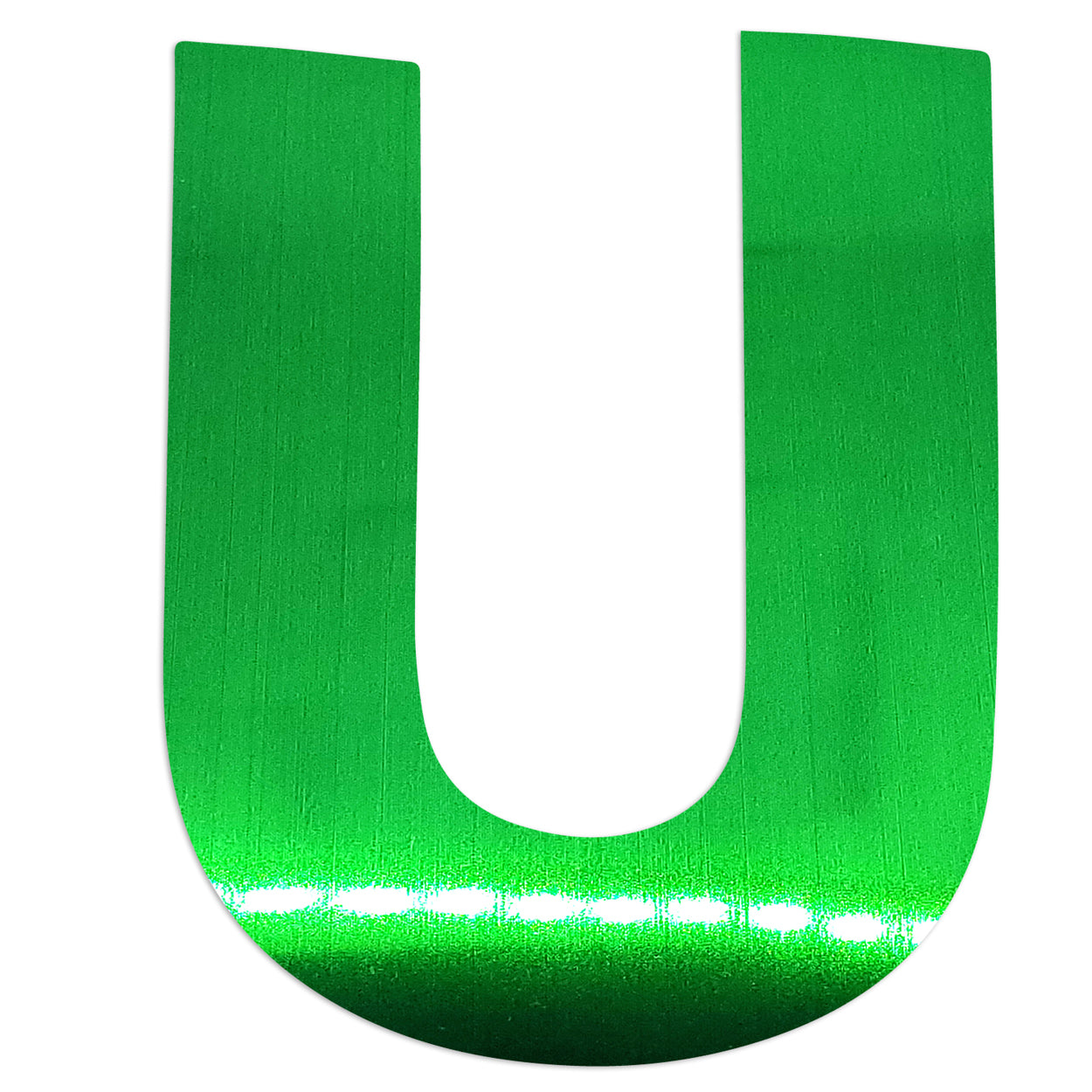 Custom-Bigs 2" & 5" - LETTER U Green