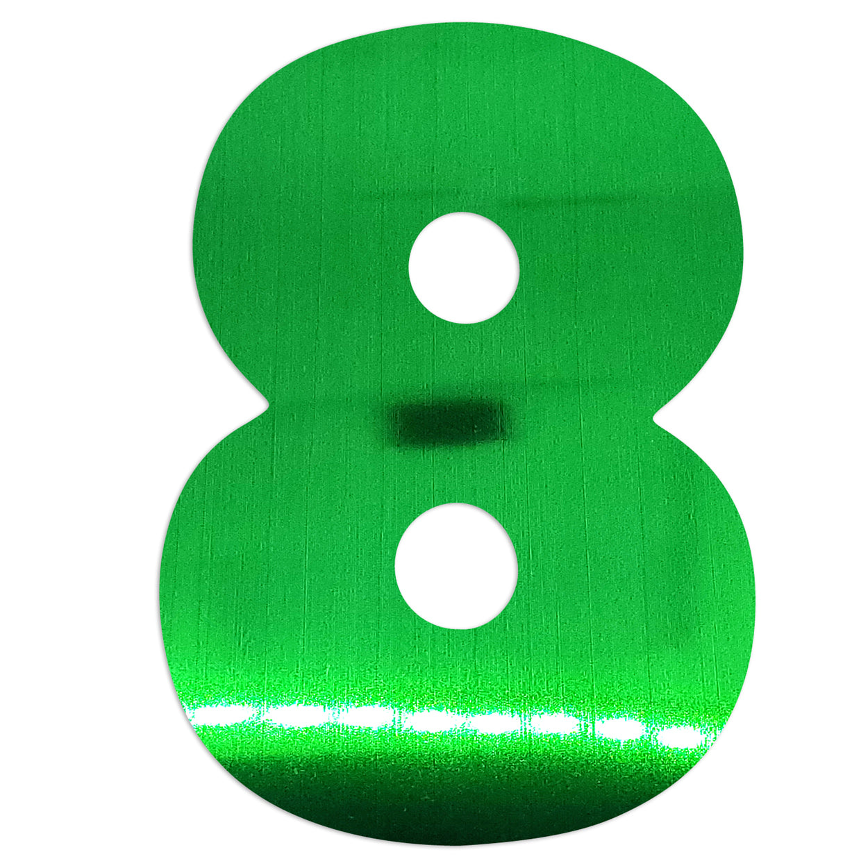 Custom-Bigs 2" & 5" - NUMBER 8 Green