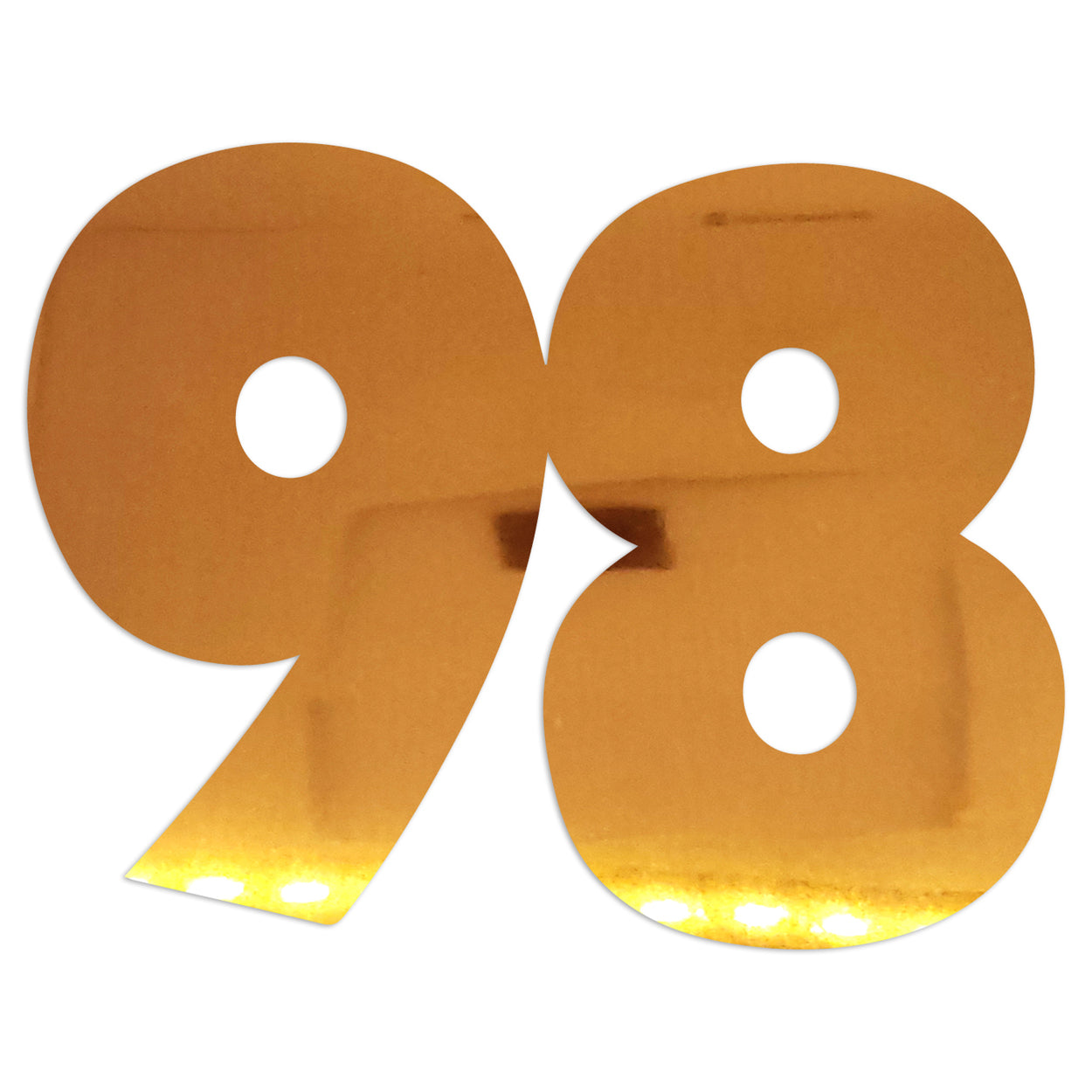 Custom-Bigs 2" & 5" - NUMBER 98 Orange