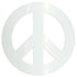 Custom-Bigs 2" & 5" - PEACE SIGN White