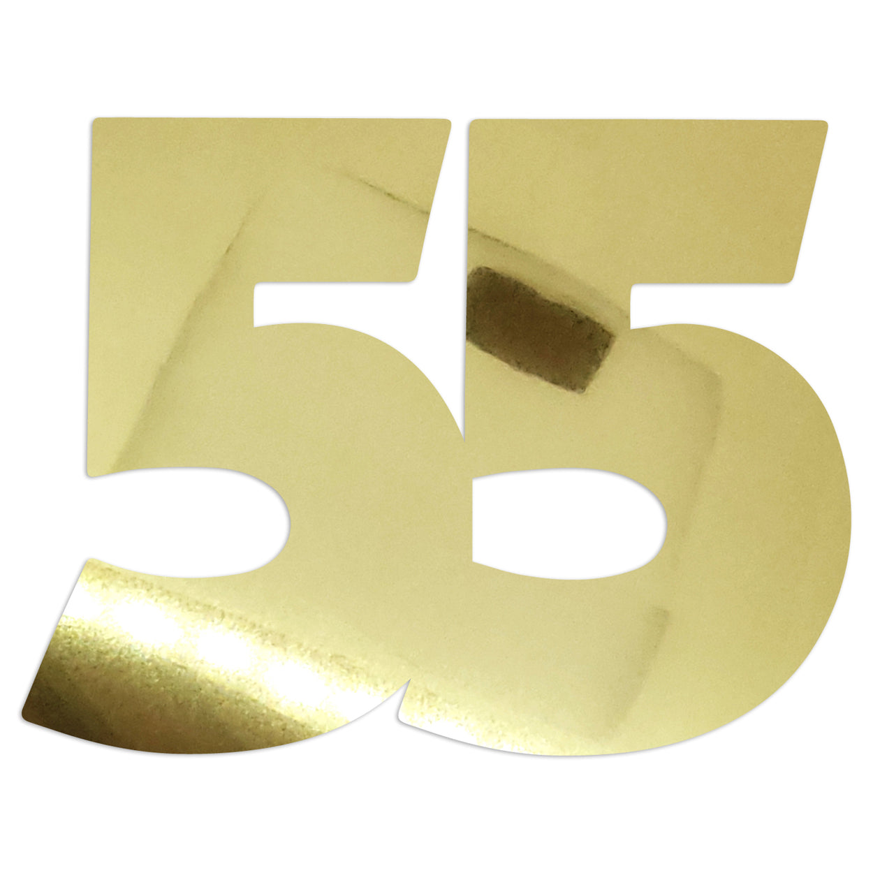 Custom-Bigs 2" & 5" - NUMBER 55 Gold