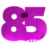 Custom-Bigs 2" & 5" - NUMBER 85 Fuchsia