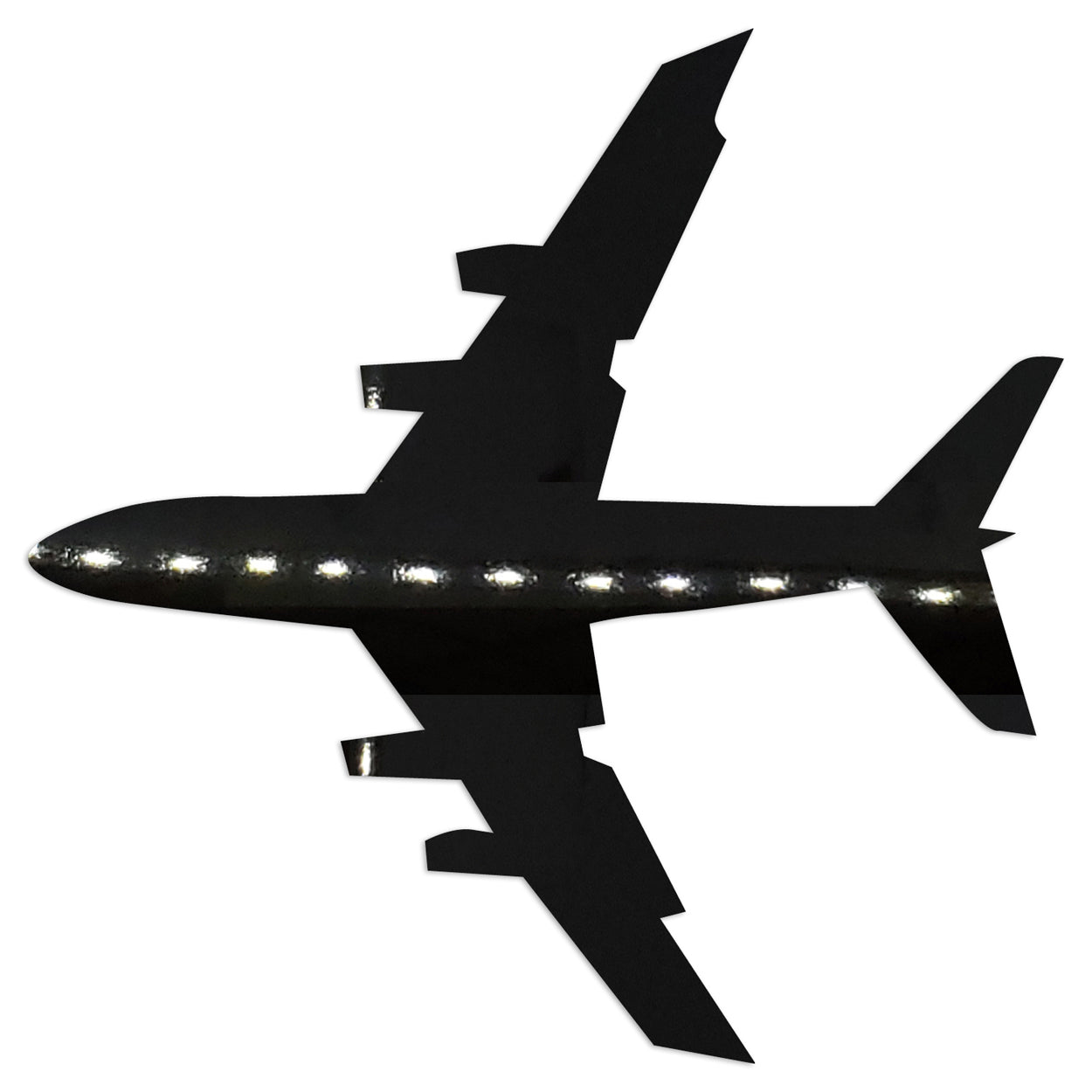 Custom-Bigs 2" & 5" - AIRPLANE Black