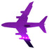 Custom-Bigs 2" & 5" - AIRPLANE Purple