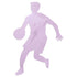 Custom-Bigs 2" & 5" - BASKETBALL DRIBBLER Pink