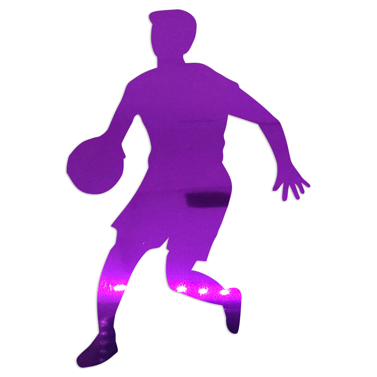 Custom-Bigs 2" & 5" - BASKETBALL DRIBBLER Purple