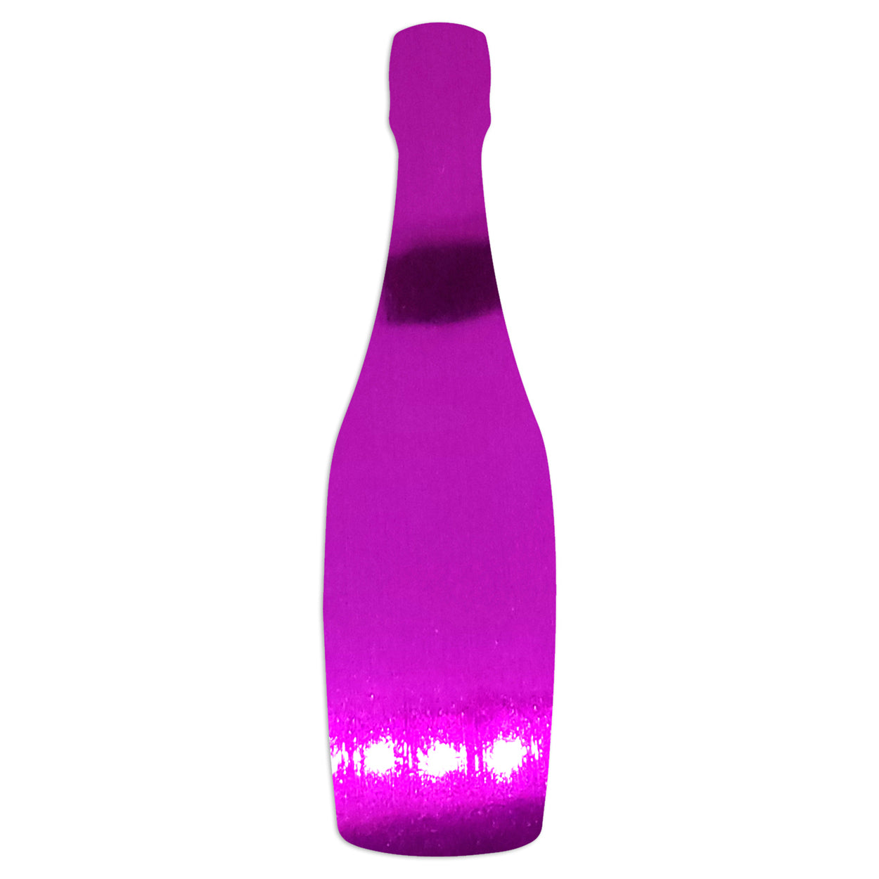 Custom-Bigs 2" & 5" - CHAMPAGNE BOTTLE Fuchsia