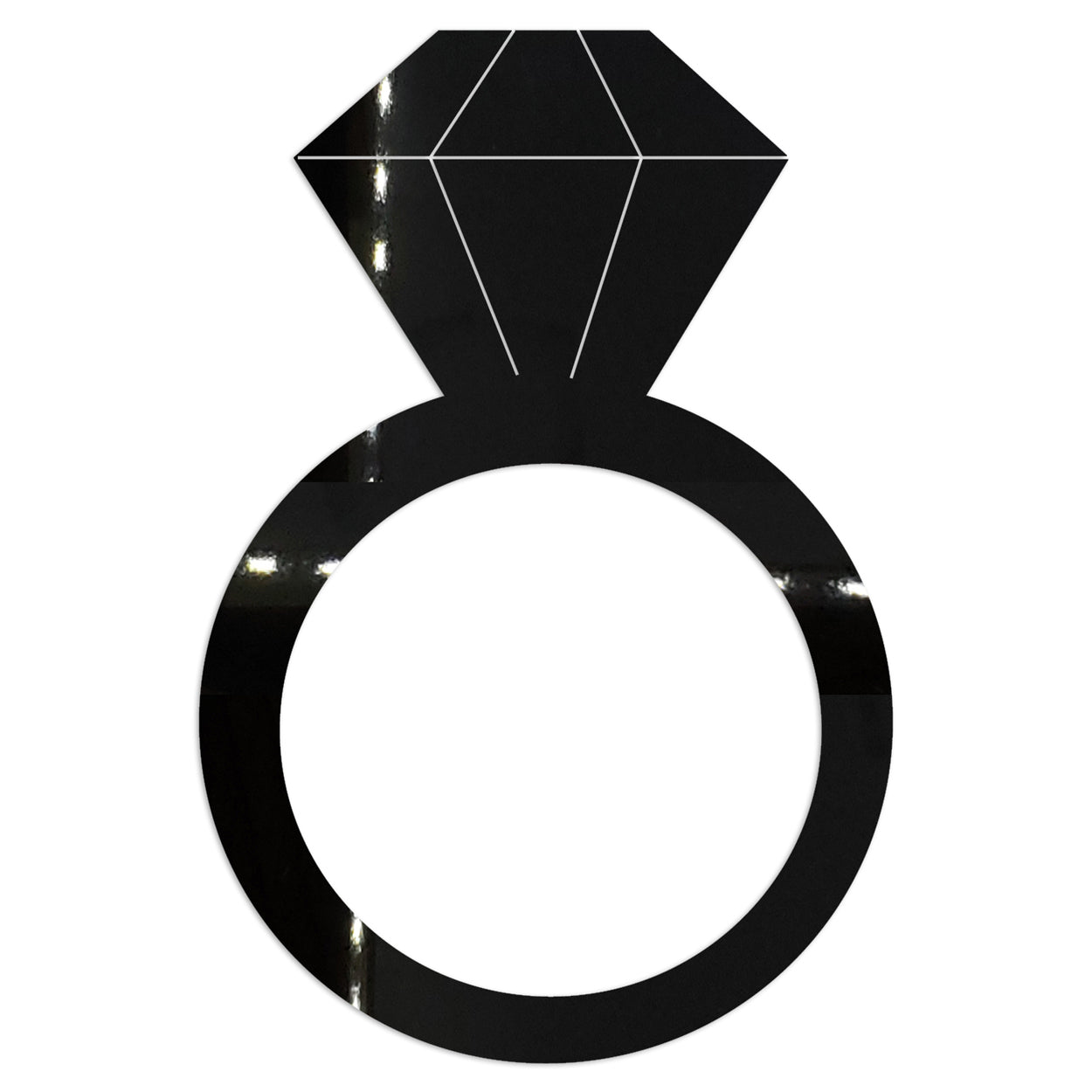 Custom-Bigs 2" & 5" - DIAMOND RING Black