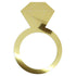 Custom-Bigs 2" & 5" - DIAMOND RING Gold