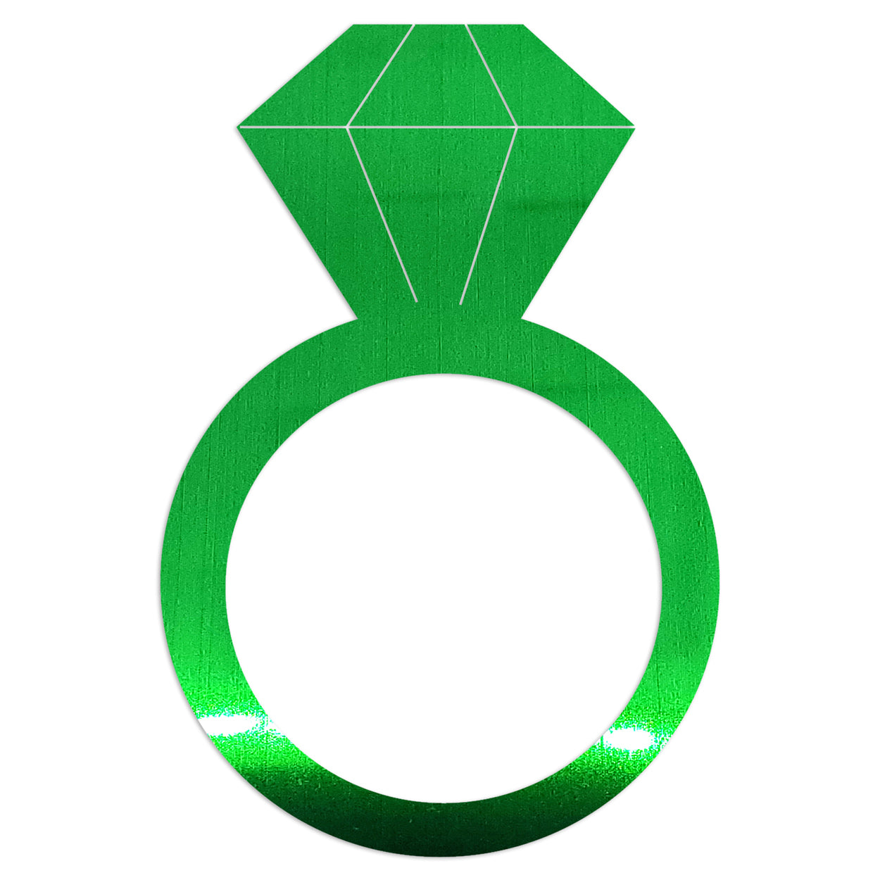 Custom-Bigs 2" & 5" - DIAMOND RING Green