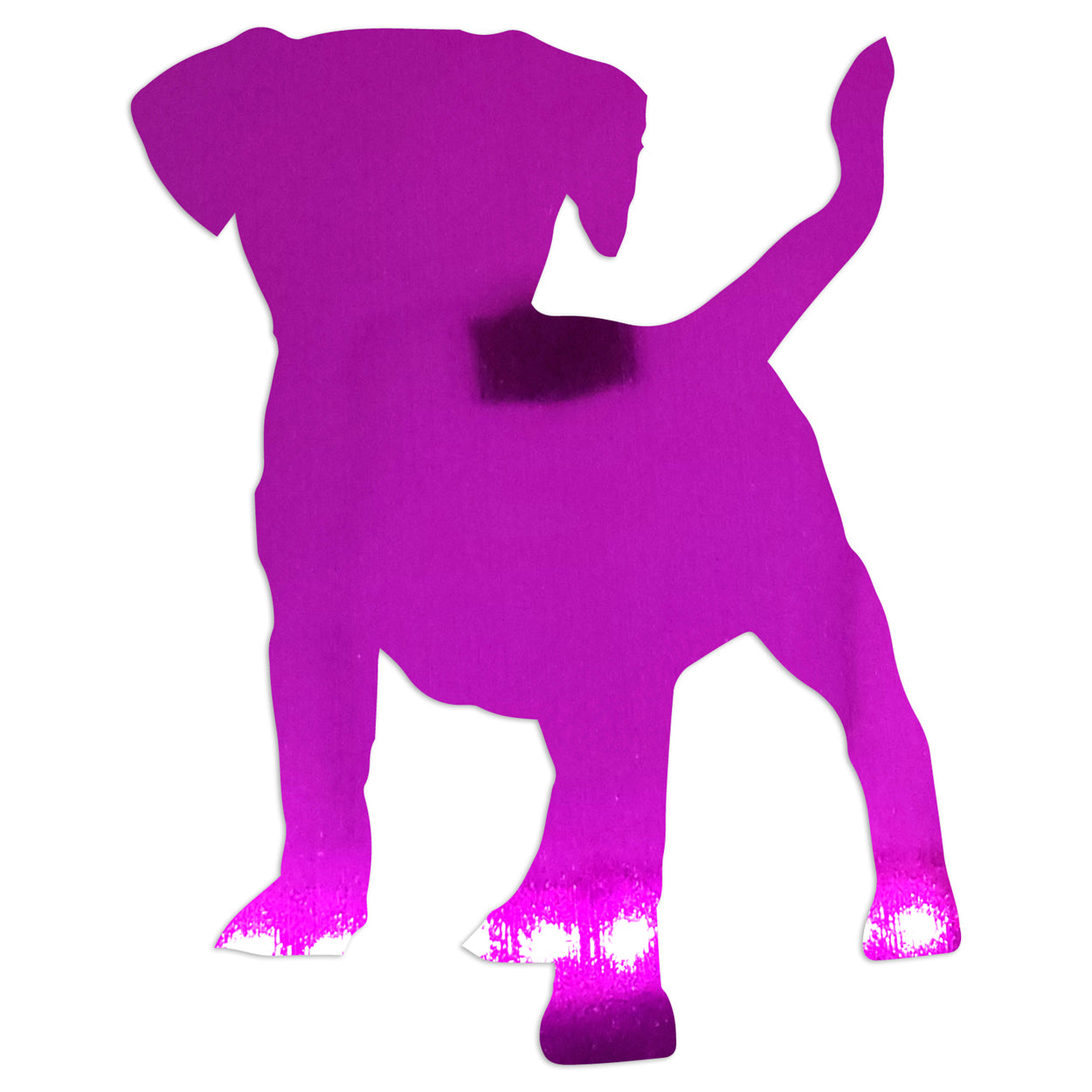 Custom-Bigs 2" & 5" - DOG PUPPY Fuchsia