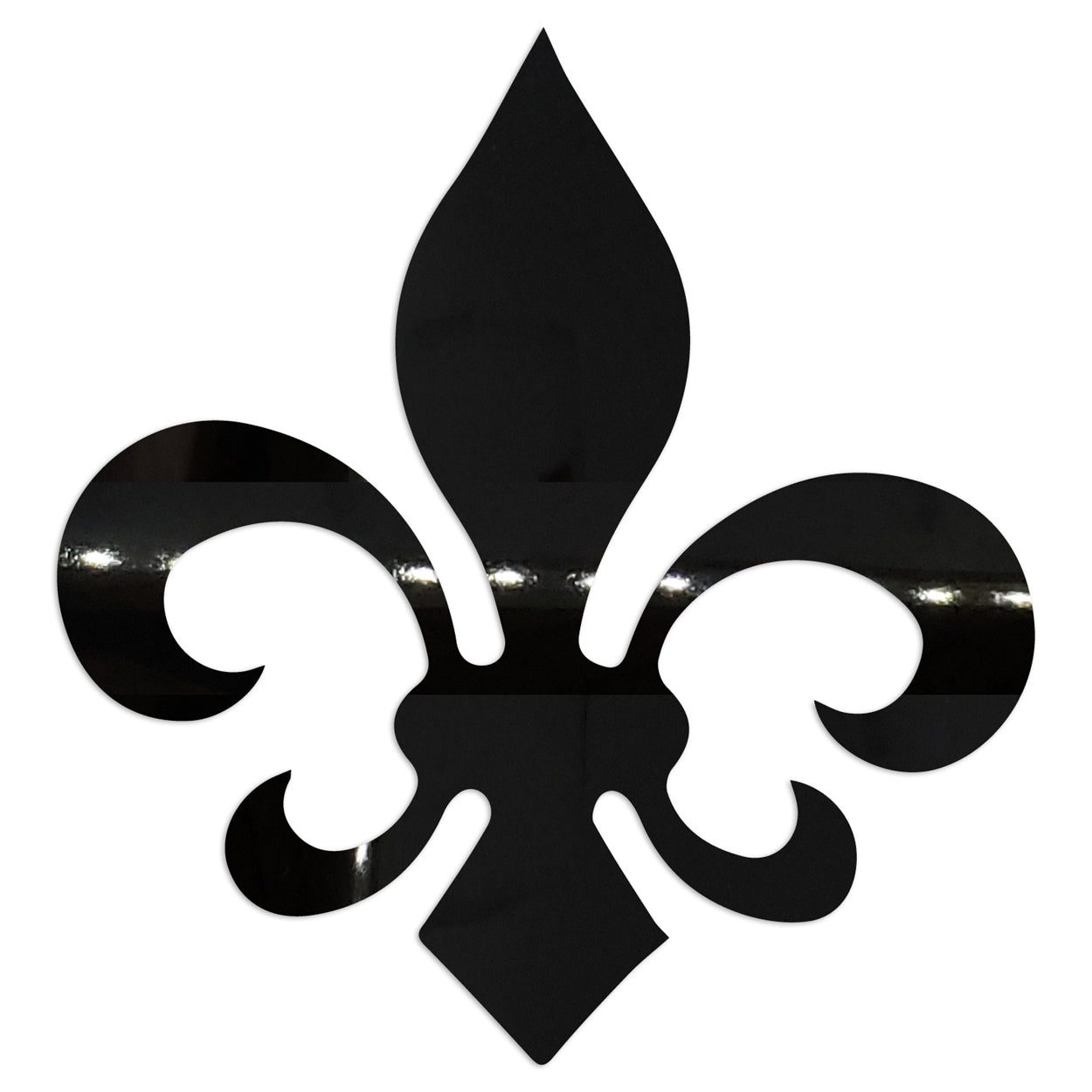 Custom-Bigs 2" & 5" - FLEUR DE LIS Black