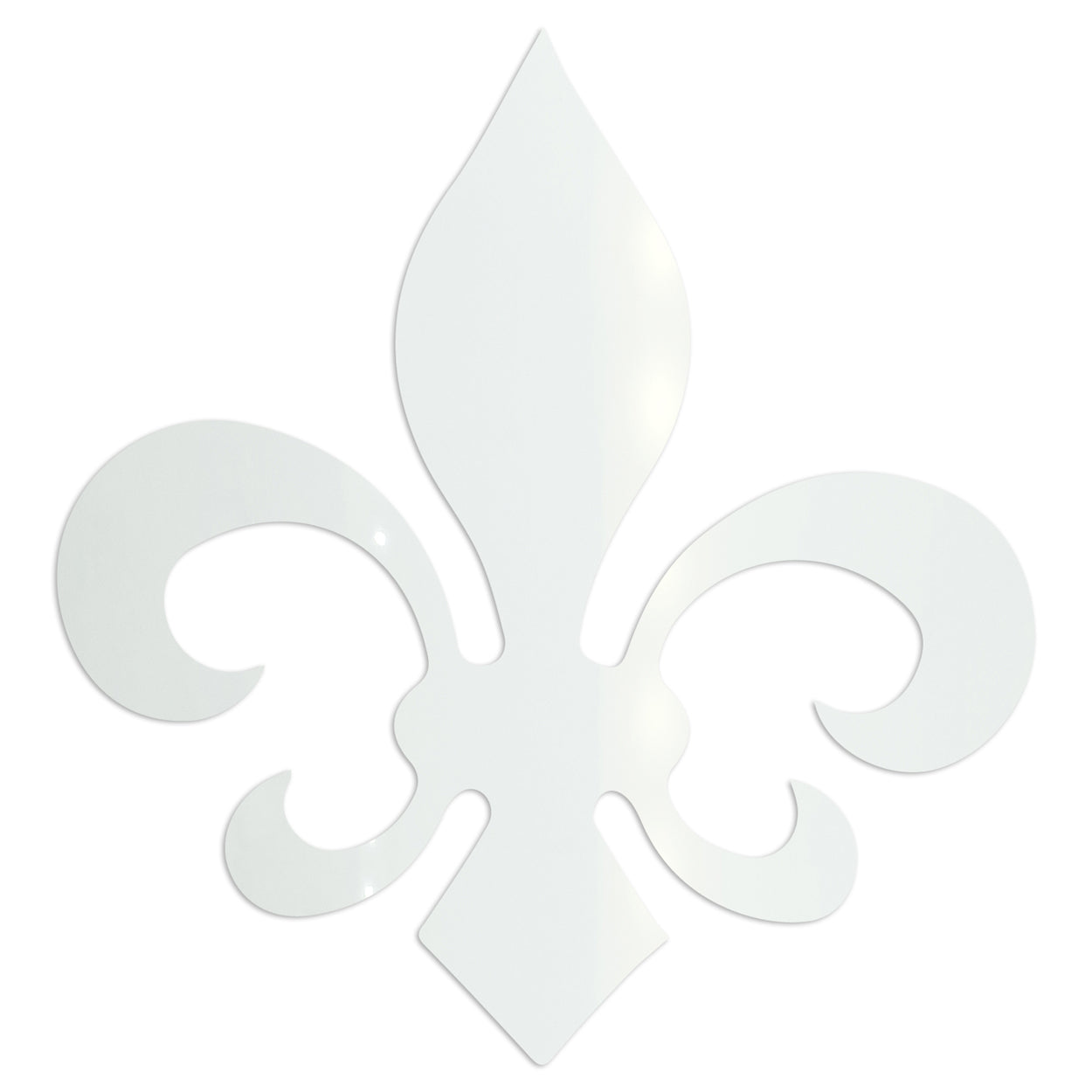 Custom-Bigs 2" & 5" - FLEUR DE LIS White