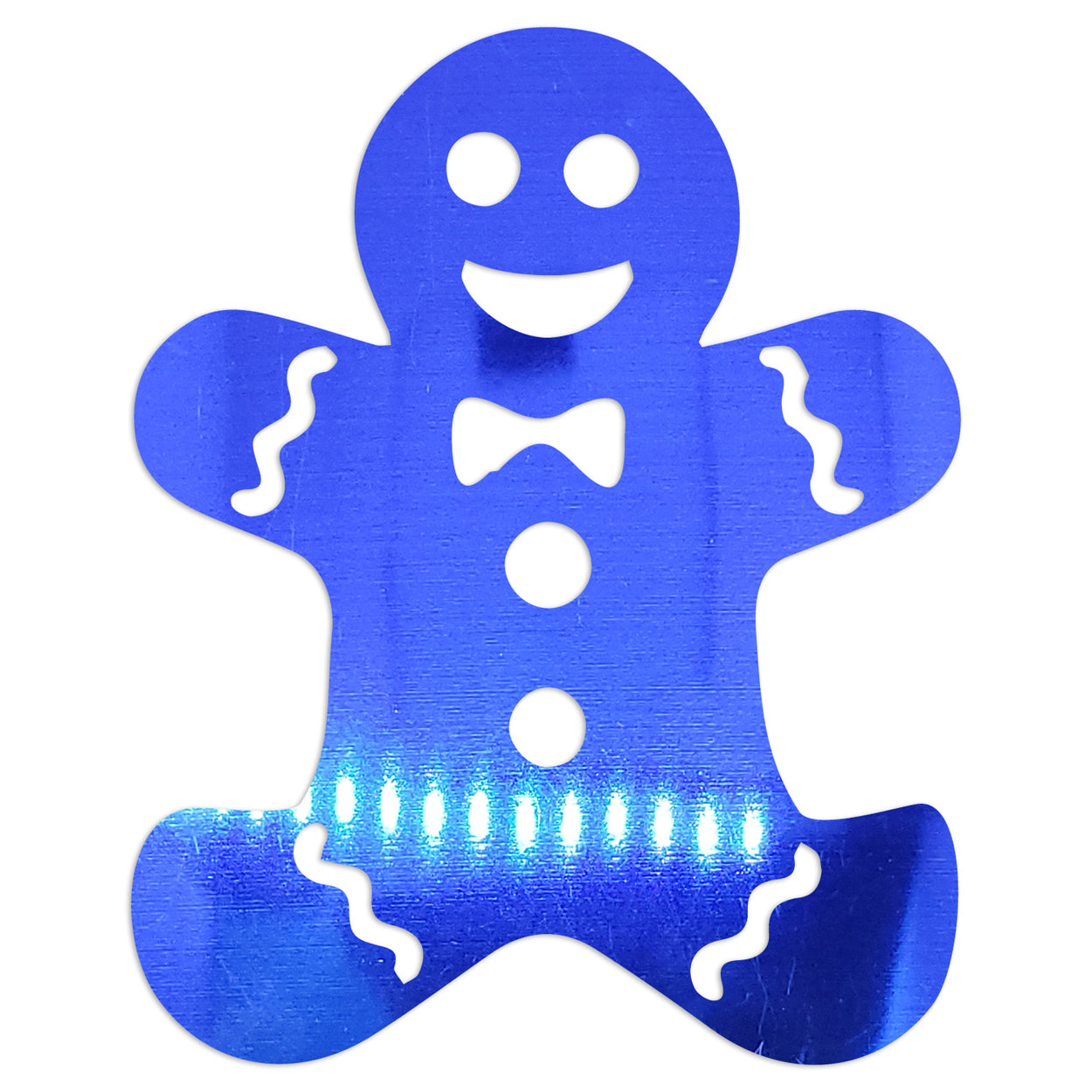 Custom-Bigs 2" & 5" - GINGERBREAD MAN Blue Royal