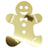 Custom-Bigs 2" & 5" - GINGERBREAD MAN Gold