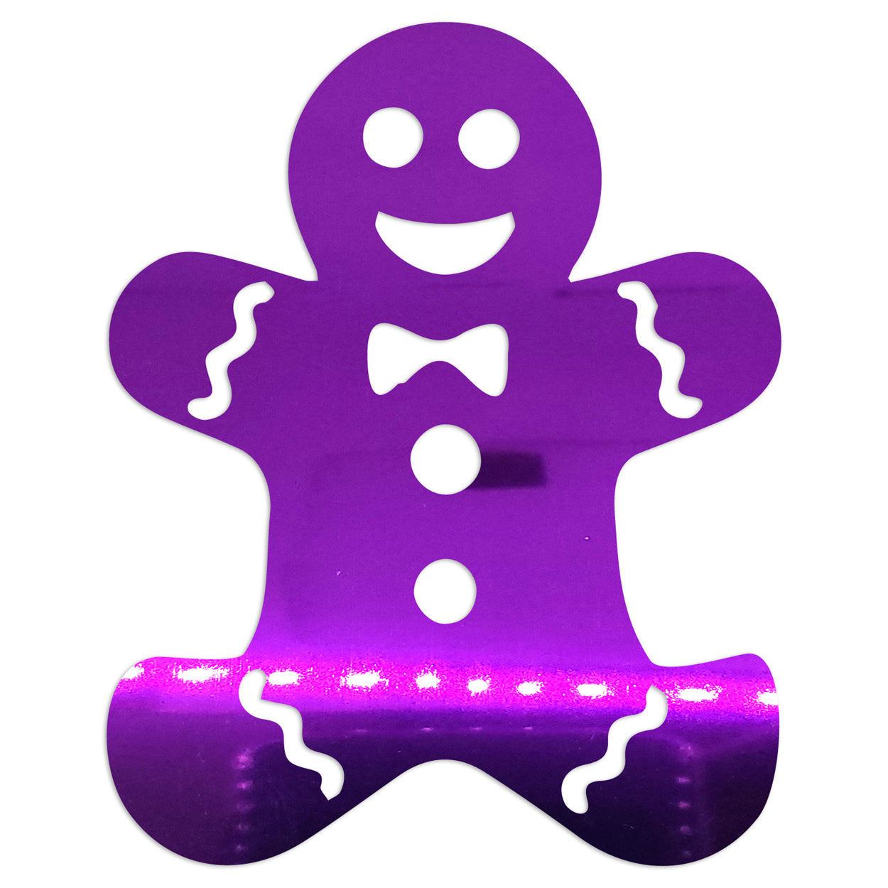 Custom-Bigs 2" & 5" - GINGERBREAD MAN Purple