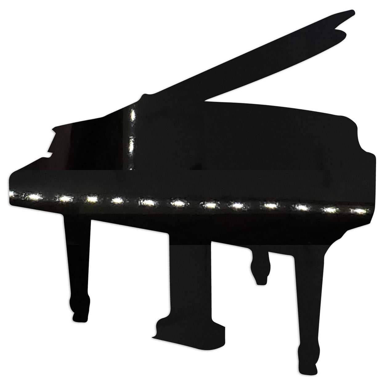 Custom-Bigs 2" & 5" - PIANO Black