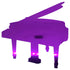 Custom-Bigs 2" & 5" - PIANO Purple