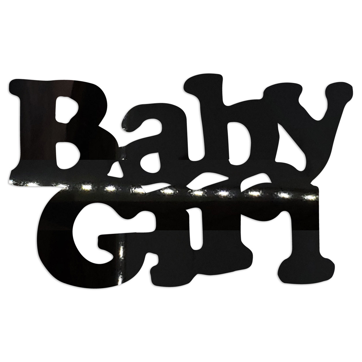 Custom-Bigs 2" & 5" - BABY GIRL Black