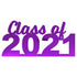 Custom-Bigs 2" & 5" - CLASS OF 2021 Purple