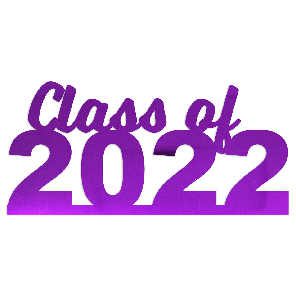 Custom-Bigs 2" & 5" - CLASS OF 2022 Purple