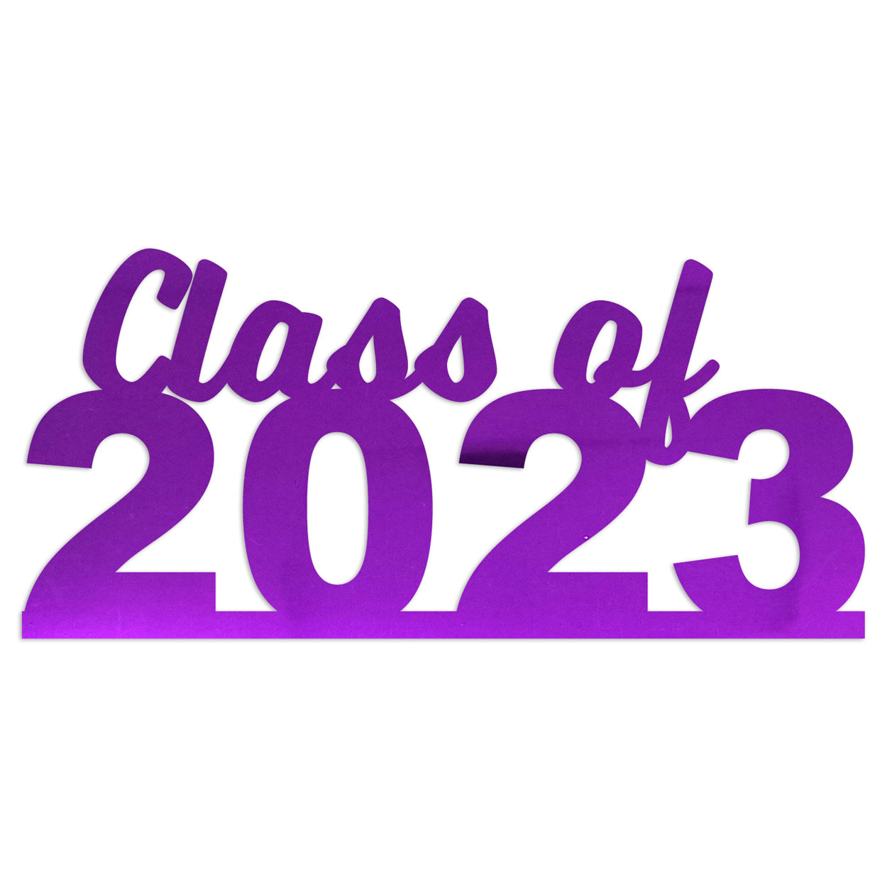 Custom-Bigs 2" & 5" - CLASS OF 2023 Purple