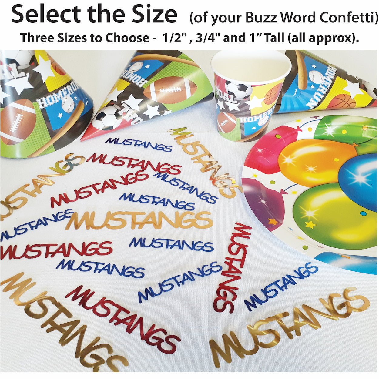 Buzz Word Pick a Size