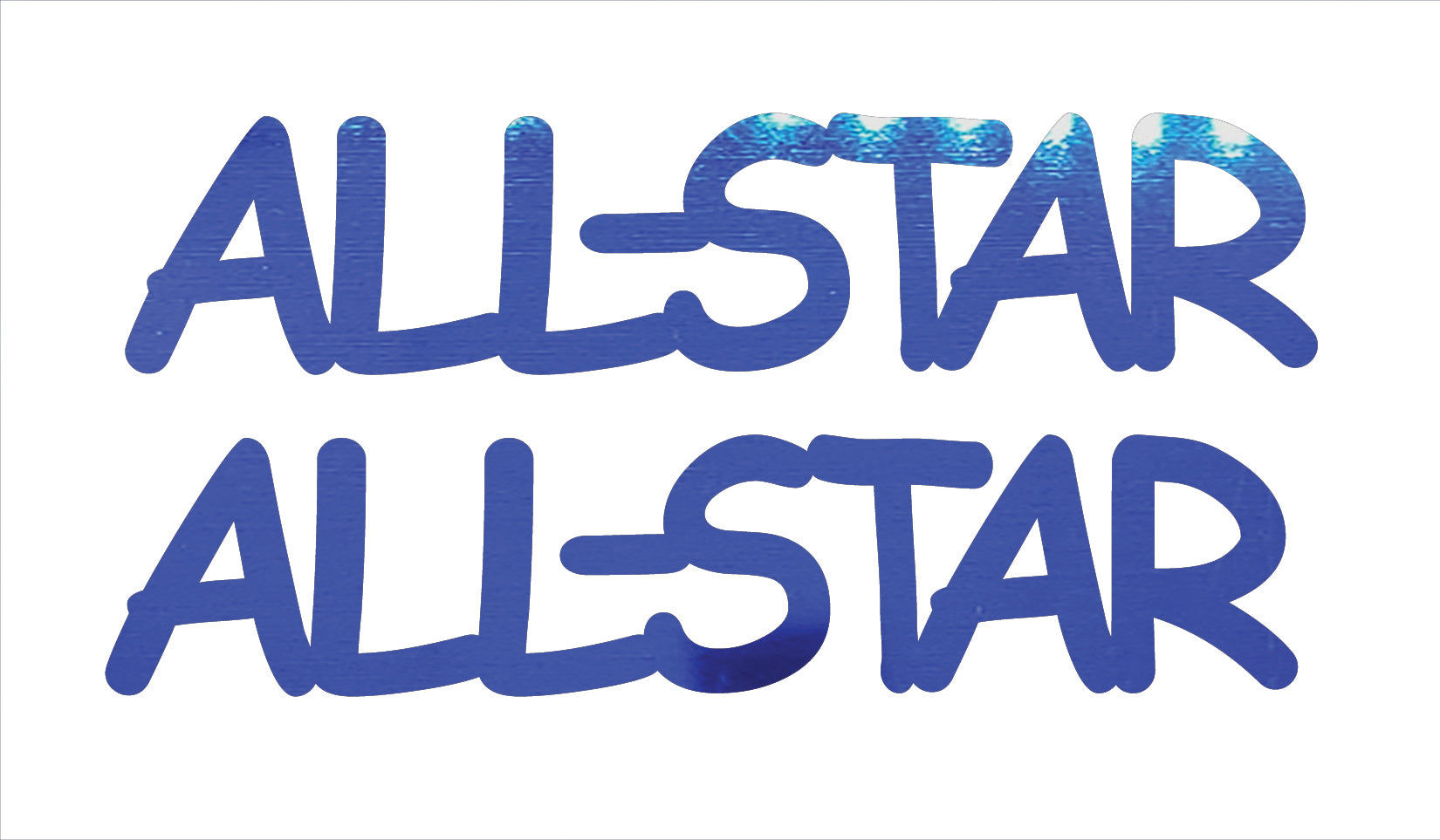 Custom-Buzz Word - ALL-STAR Blue Royal