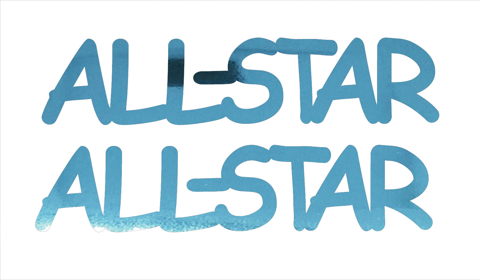 Custom-Buzz Word - ALL-STAR Blue Sky