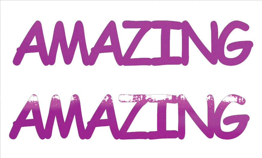 Custom-Buzz Word - AMAZING Fuchsia