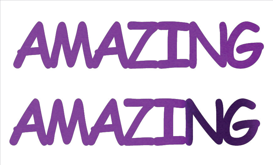 Custom-Buzz Word - AMAZING Purple